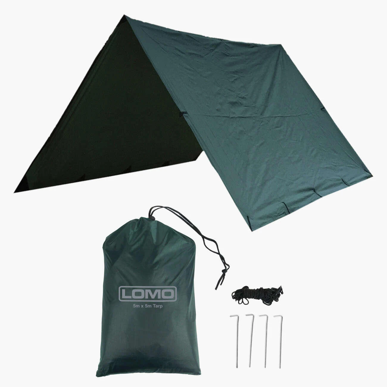Lomo 5m X 5m Bushcraft Tarp 3 Lomo 5m X 5m Bushcraft Tarp