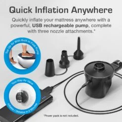 Single Camping Air Bed – Navy/White -Default Template 2 k0a5c33e6003e398342410552331f9a4f