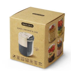 Black+Blum Glass Lunch Bowl 450ml Slate -Default Template 2 k28e5252f57152de33659514e2d7b7d69