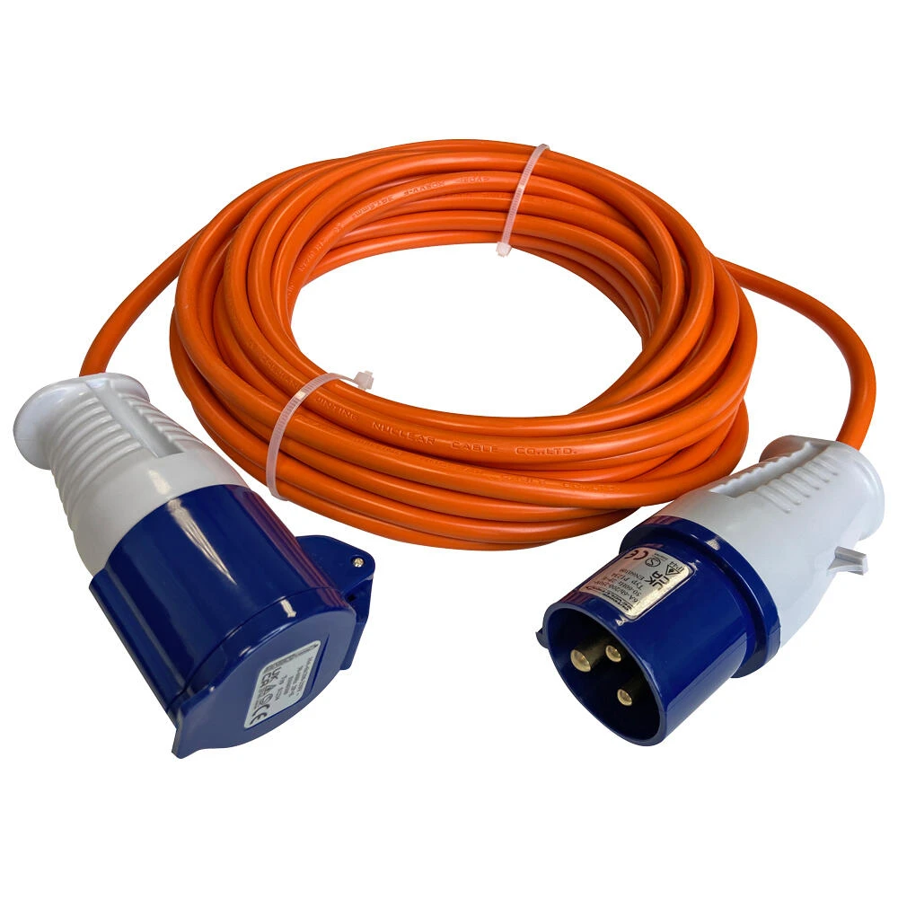 Camping Mains Extension Lead 10m 3 Camping Mains Extension Lead 10m