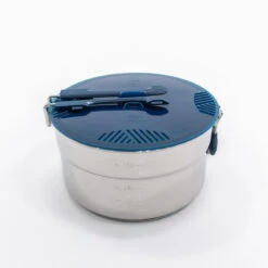 Quechua Hiker's Camping Stainless Steel Cooking Set MH100 4 Person (2.6 L) -Default Template 2 k73fcf6f46345e0083dd43cbea33b70e4