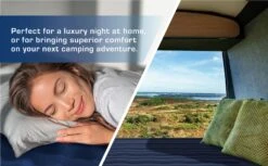 Single Comfort Plus Air Bed – Navy/White -Default Template 2 k8cc5021531f70013326385ea51de4e2f