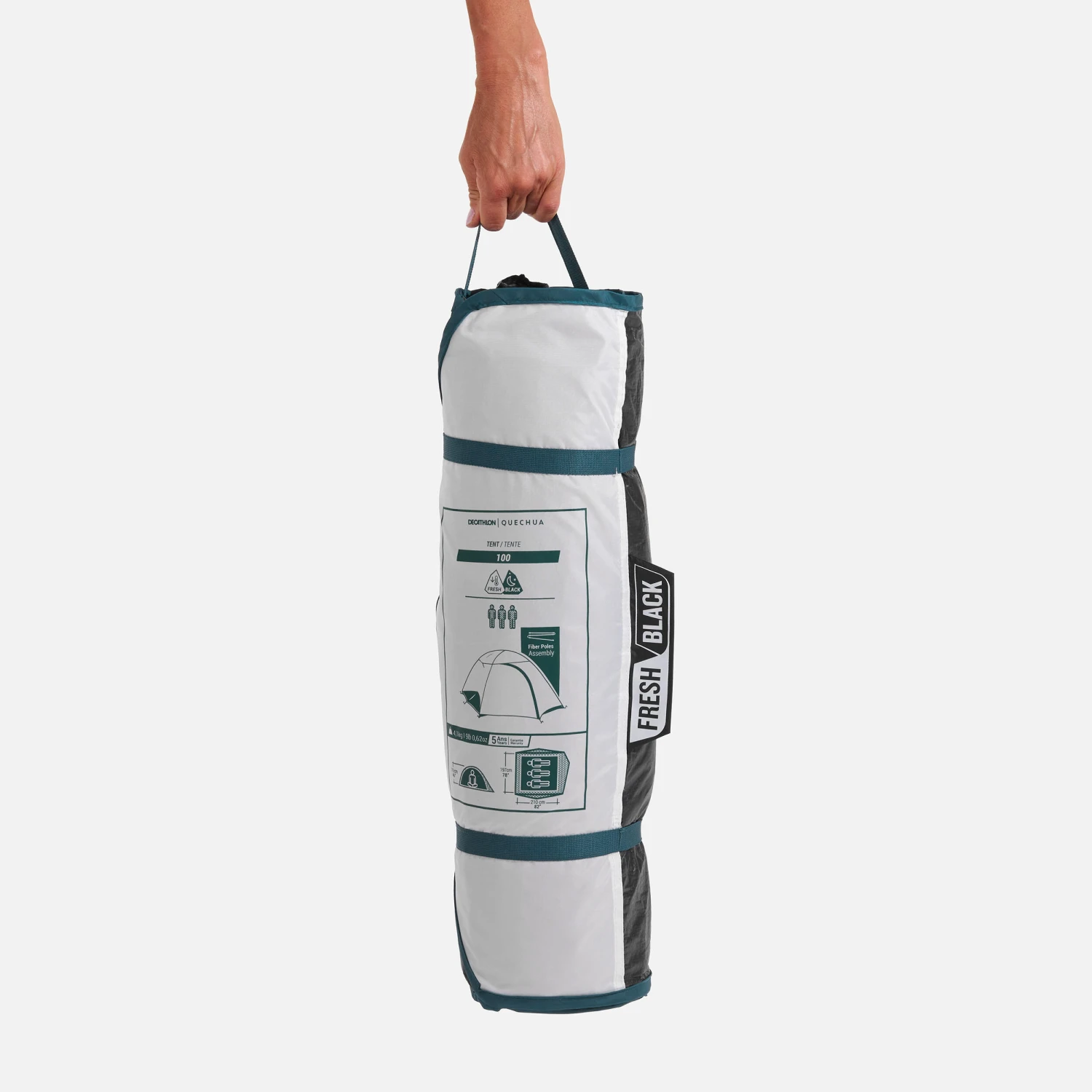 Quechua 3 Man Blackout Tent 5 Quechua 3 Man Blackout Tent - Image 3