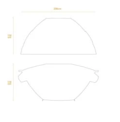 Regatta Tahiti Adults' Camping Beach Shelter -Default Template 2 ka31468145b6ed4b1c92d9bedc296fcf4